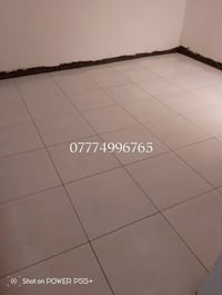 خلفه سيراميك و بورسلين و مرمر و درج (متفرع حالياً) دقه في العمل و التز...