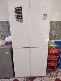 ثلاجة بلسان • ٤ أبواب • ضمان ٣ سنوات