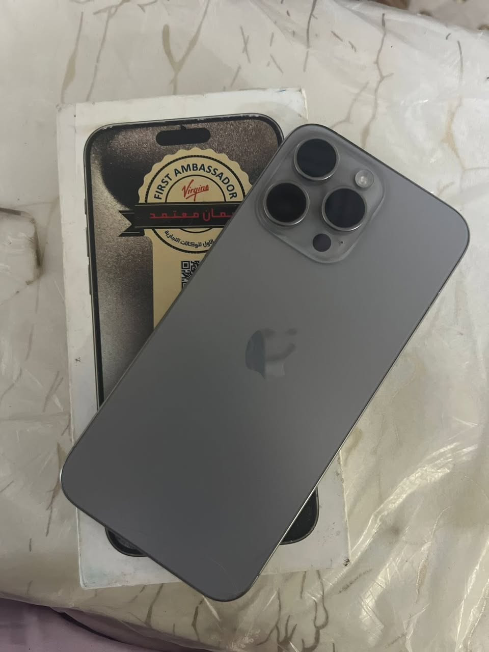 iPhone 15 Pro Max
سلام عليكم

كلشي موضح بالصور جديد ممبدل بي أي قطعة ما عده الفطور البلضهر 
قيم واخذ او مرواس
***********
