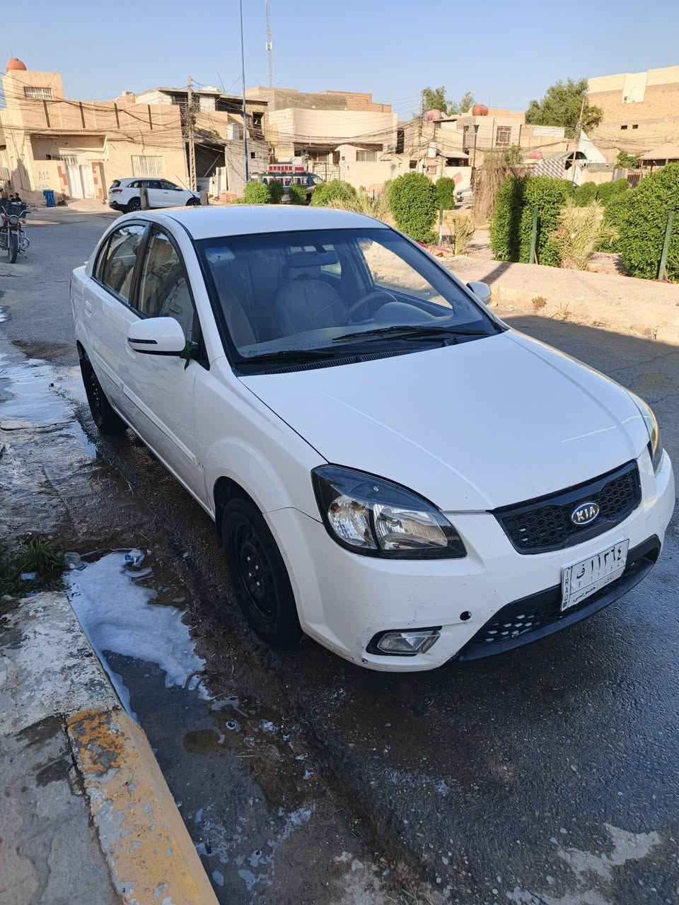 السلام عليكم كيه ريو للبيع موديل 11
كير ومكينه حداديه كفاله
 وارد خليجي 
مكينه 600
 تخم تاير جديد 
سياره مال جناي مكاني 
في كربلاء 
السعر 80وبيها مجال بسيط
الاتصال ***********
