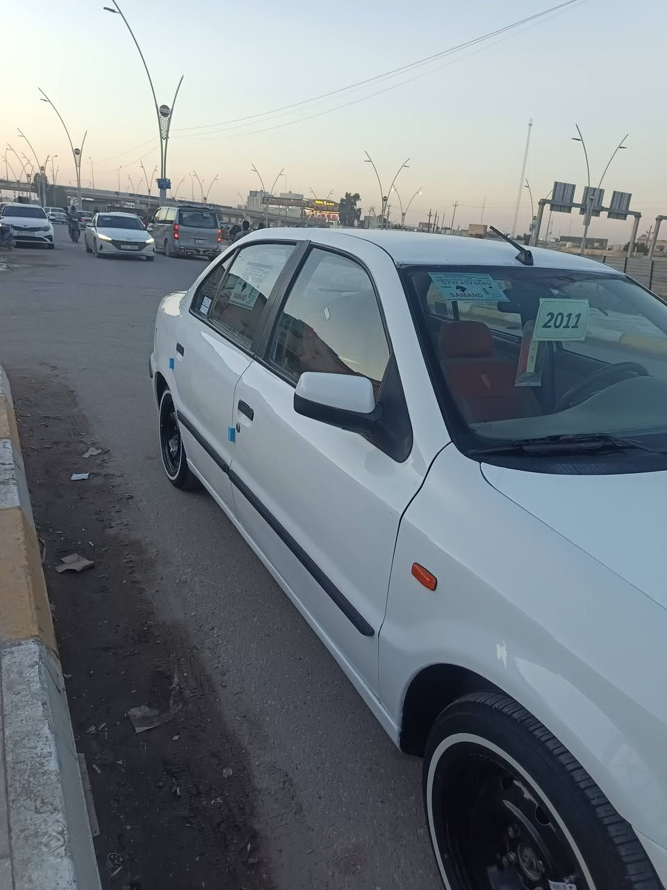 سلام عليكم سمند للبيع موديل ٢٠١١رقم ذي قار سياره مكفوله من ضربه ولتبديل سياره جاهزه كير محرك حداديه تبريد كله جديد مكان ناصرية مركزالسعر ٤٥ بيه مجال للسفسار عله هاذه رقم *********** ‏‪‏‪***********‬‏مكلف بل نشر
