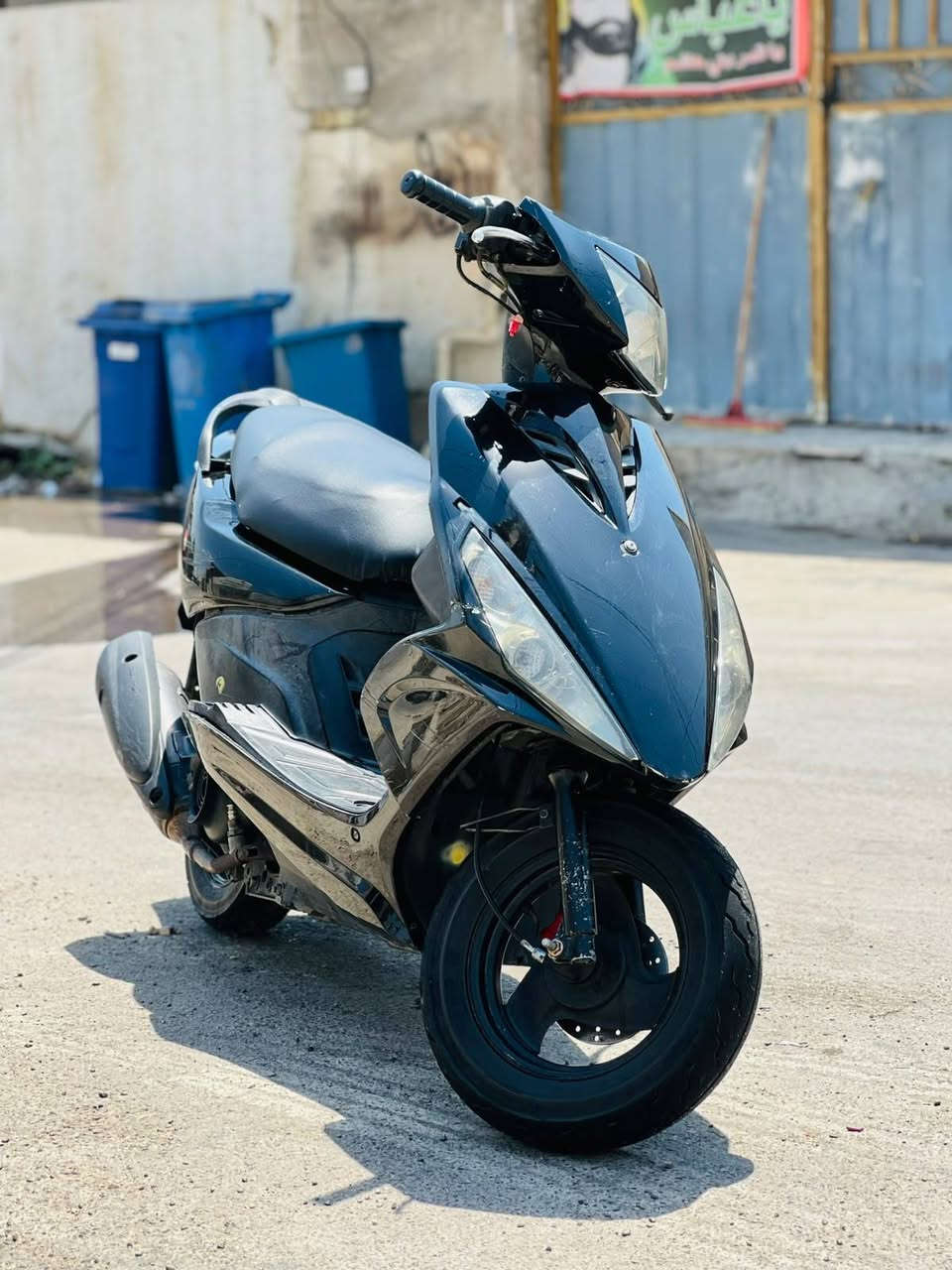ماكس مضلع حديث دشبول وبكلايت حديث ممشاها 45 كيلو حقيقي
الدراجه كلها بلاديه برغي ممفتوح بيها تجي واشوفها احلى من الصور مكاني بغداد السيديه اي ستفسار *********** واتساب مامتواجد ع الفيس تحياتي💜
