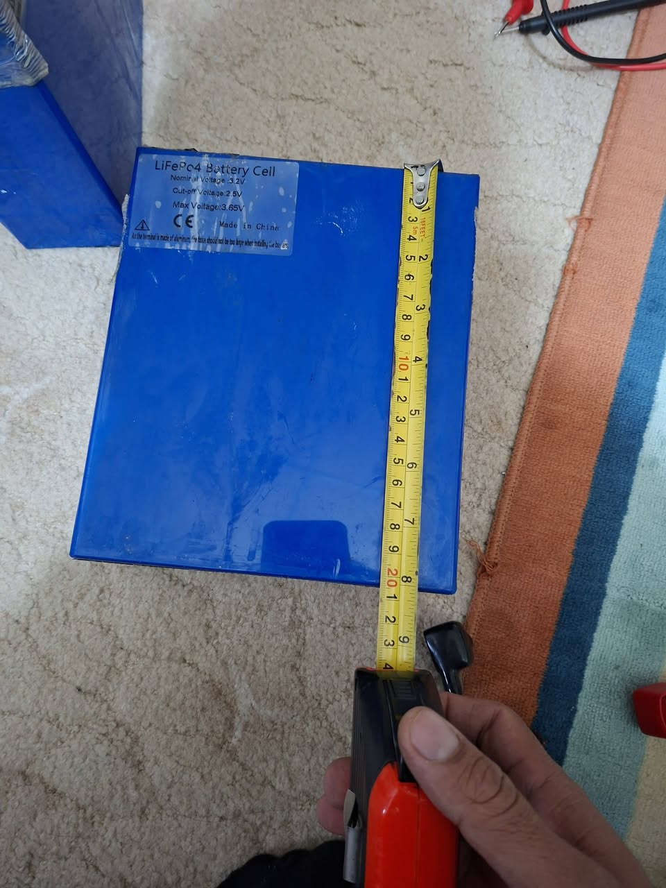 متوفر ٣ بطارية 3.2فولت 280امبير قوة عالية (مستعمل) ابيع بشرط شغل و مضبوط
فيديو توضيحي في أول التعليق
متوفر توصيل


**إذا كنت صاحب هذا الإعلان وتريد حذفه لأي سبب، رجاءا أرسل رسالة إلى الدعم الفني**