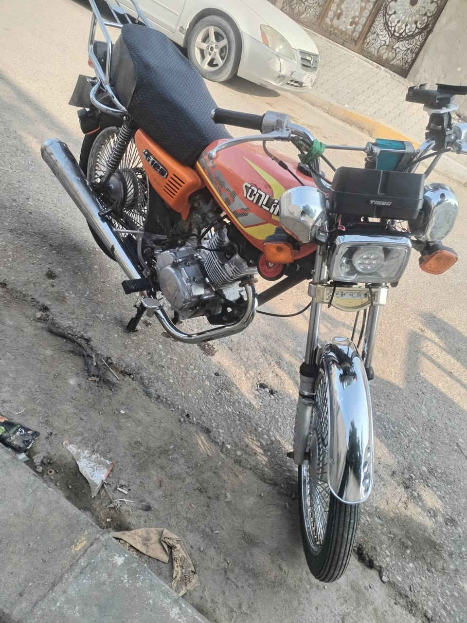 سلام عليكم دراجه لبيع تايكر أوراق مديل 20 مكفوله محرك شاصي مابي شي مكلف بلنشر ***********
