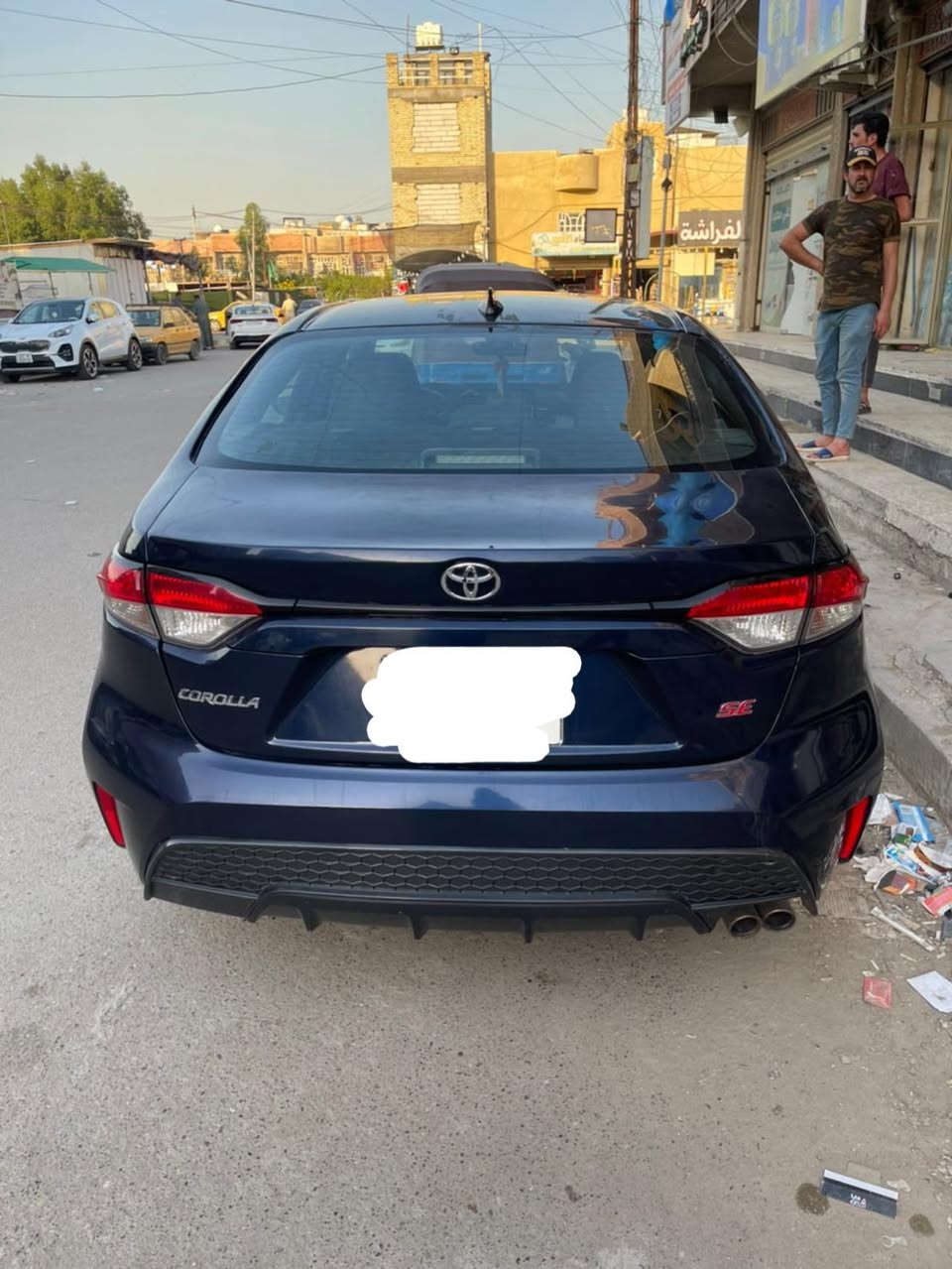 سلام عليكم ورحمة الله وبركاته سياره كورلا 2021 فول مواصفات مكينه 2000 وارد امريكي حادثه جاملغ خلفي بدون ايرباك
بصمه 
فتحه سقف
رادار امامي 
دخول ذكي 
شاشه كبيره ابل كار بلي
تحكم ستيرين جهتين
نقطة عمياء بالمري
هند بريك بصمه
تحديد مسار
مثبت سرعه
…. سياره فول مواصفات
سياره معوقين  
عارضها 126 
للاستفسار 
مكاني الشعب
اتصال ***********
واتساب ***********
