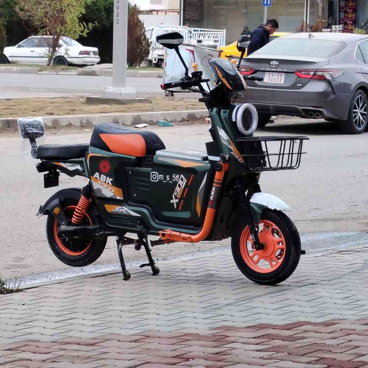 سلام وعليكم دراجه X900 لبيع فقط دراجه جديده قبل شهرين ماخذه الدراجه شخط مبيها فول مواصفات 2026
1_بصمه.
2_تشغيل عن بعد.
3_ لايت زينون ابيض واصفر.
4_ جنطه.
5_الدراجه 4 كير.
6_الدراجه تمشي بل شاشه 150.
وبعد اكو مواصفات أكثر السعر 650 وبي مجال مكان كركوك طريق بغداد رقم الهاتف *********** متواجد فقط واتساب ورقم
ملاحظه /ما متواجد فيس بوك
