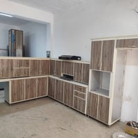 كاونتر المنيوم مواد ثقيل تركي درجه اولى مع الطباخ والمرشحه السعر 375ال...