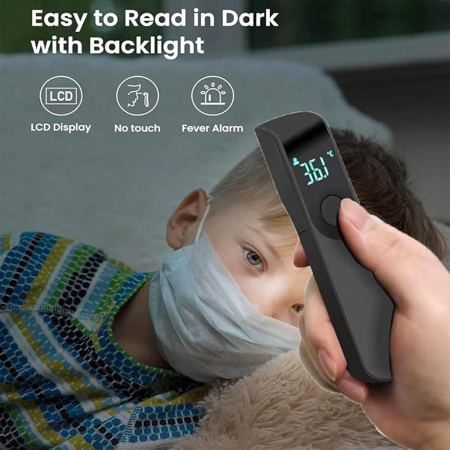 مقياس حرارة رقمي بالأشعة تحت الحمراء للجبهة بدون لمس، مزود بشاشة LCD ومنبه للحمى، يعرض درجة مئوية/فهرنهايت، قراءة فورية (ابيض)
السعر 5 الاف


**إذا كنت صاحب هذا الإعلان وتريد حذفه لأي سبب، رجاءا أرسل رسالة إلى الدعم الفني**