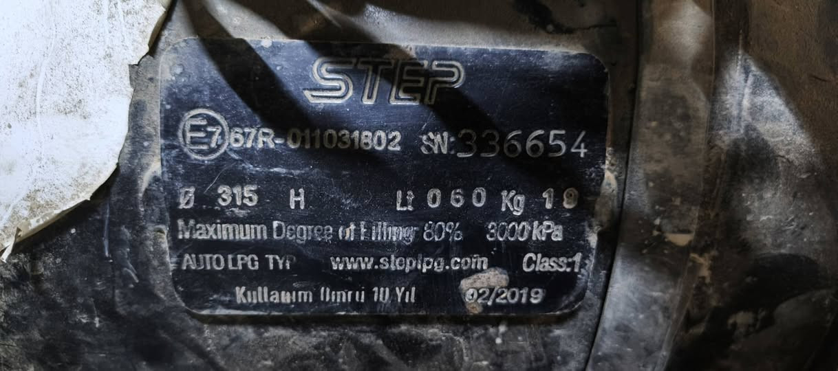 سلام عليكم منضومه غاز حكوميه ماعرف جم لتر شغاله بس بيها نقوصات جانت مشدوده عله سايبه ب٢٢٥ مكاني بغداد لعبيدي ***********
