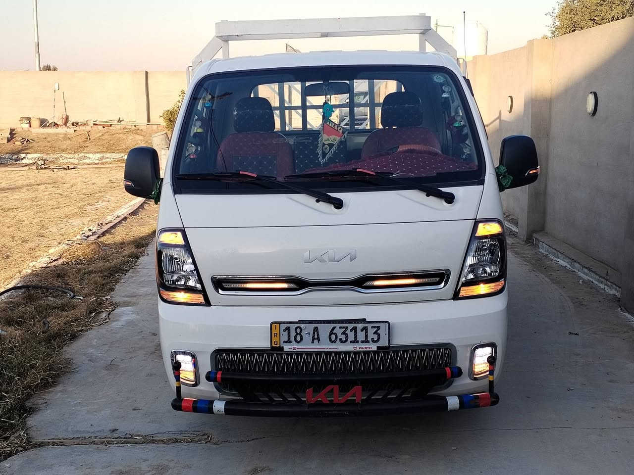 سلام عليكم من رخصت مدير الكروب سياره كيه حمل موديل 2023 رقم بابل تحويل ثاني يوم ماشيه ٧٤ الف حقيقي جديده معنه الكلام تبريد تاير جديد مكفوله كفاله عامه العنوان بابل جبله /***********
