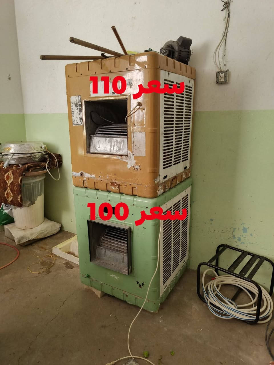 مبردات للبيع جاهزين حجم 2.5 عنوان كراج شمال التواصل***********
