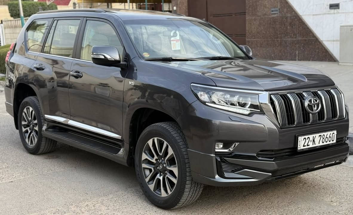 تويوتا برادو 2023 VX 
وكالة تويوتا العراق ساز SAS
( صيانتها الدورية في الشركة فقط )
ماشية 32 الف كيلو
محرك V6 4000
مقاعد جلد و تبريد

السعر 47,500 $
رقم اربيل / مكانها بغداد
***********
