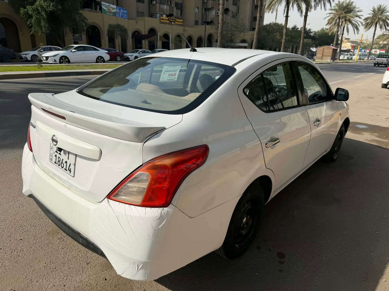 السلام عليكم مكلف ب النشر 
نيسان صني 
رقم بغداد ب اسمي

2019 
شاشه 
كامره 
تحكم استيرن 
رقم بغداد 
بيها 3،قطع صبغ 
السعر 90 ورقه 
للاستفسار ‭0770 659 9049‬
بغداد العطيفيه بغداد, العراق
