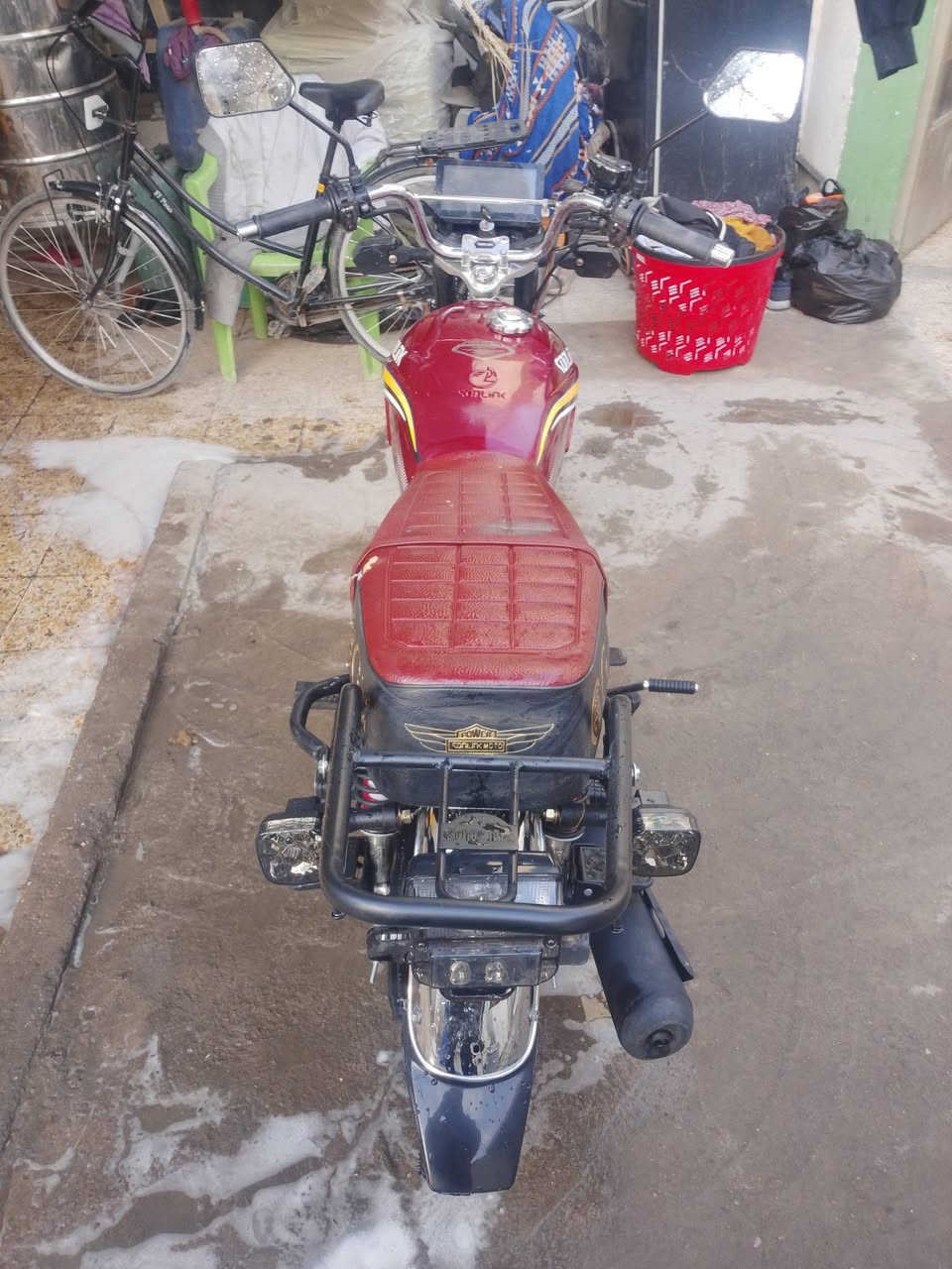 سلام عليكم دراجه سونك 5كير موديل 2025 دراجه مكفوله سعر 650بيه مجال الطيبين مكاني بغداد الكماليه رقم ***********
