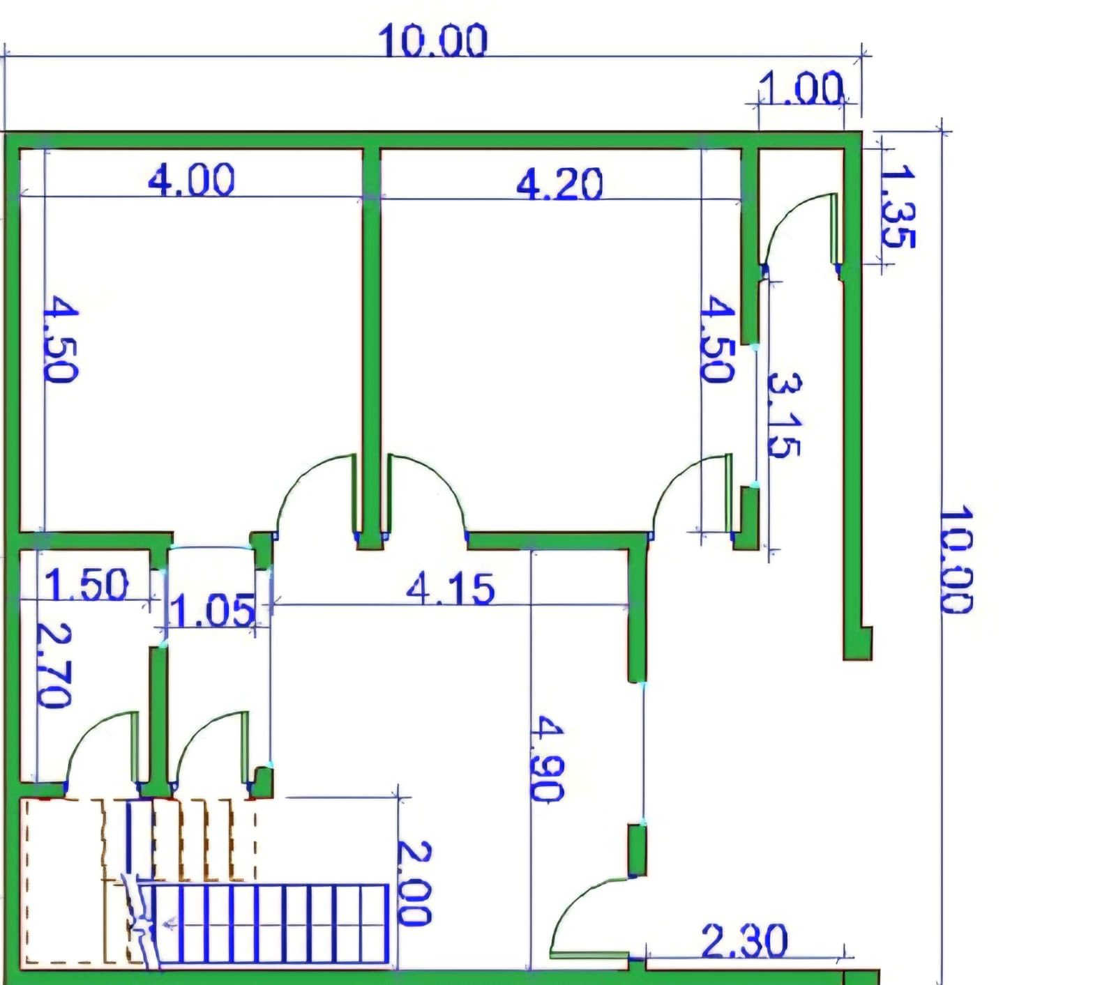 قطعه ارض للبيع مساحه 100م واجه 10 نزال 10 بتلو.  حديث حي البو باز. للاستفسار

***********
