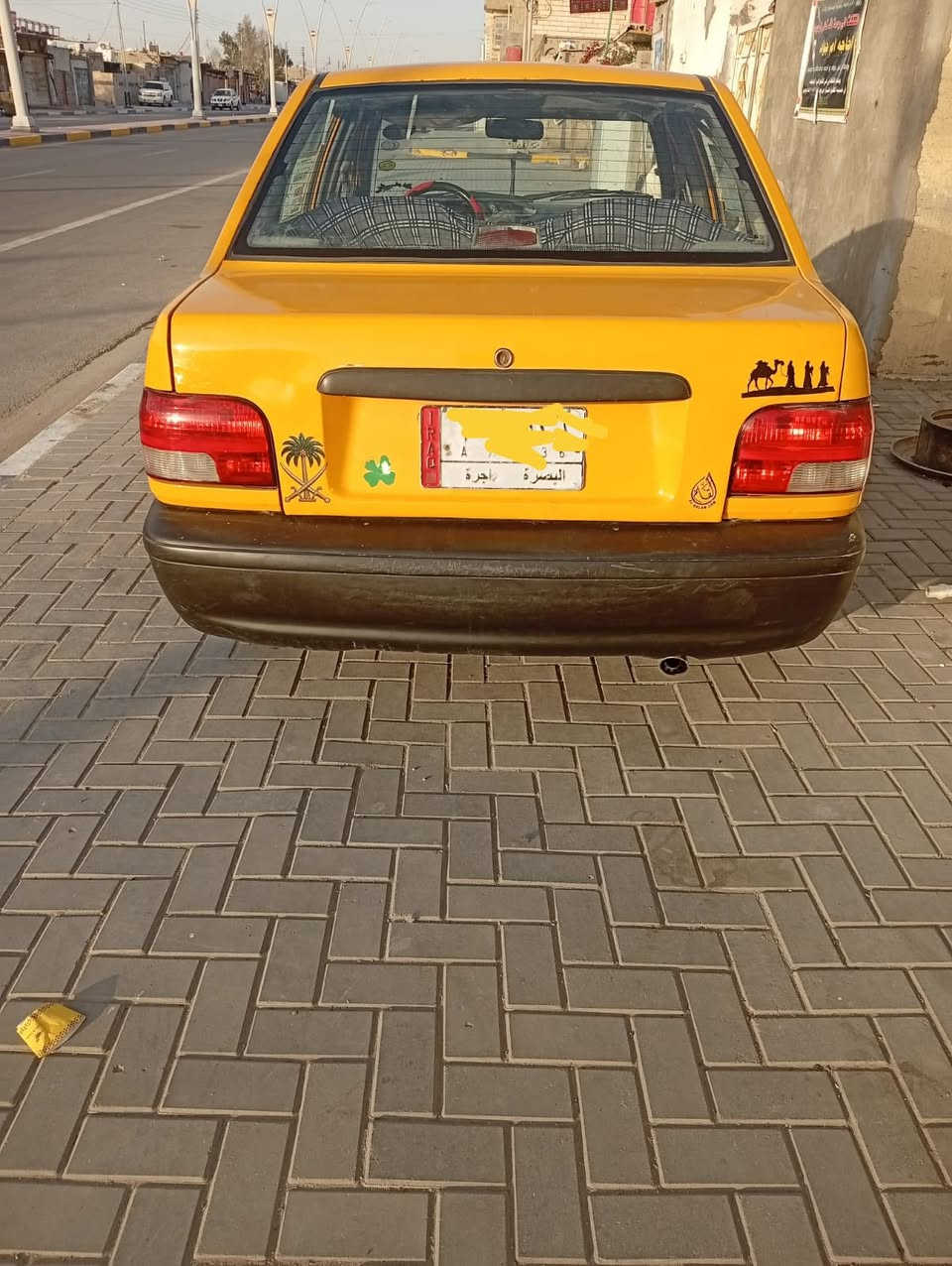 سلام عليكم سايبه موديل 18)سياره جاهزه من كلشي كير ومكينه وتبريد كفاله  وتخم تاير )رقم مبايلي ***********)سعر30 وبيها مجال +السياره بيها صبغ قليل
