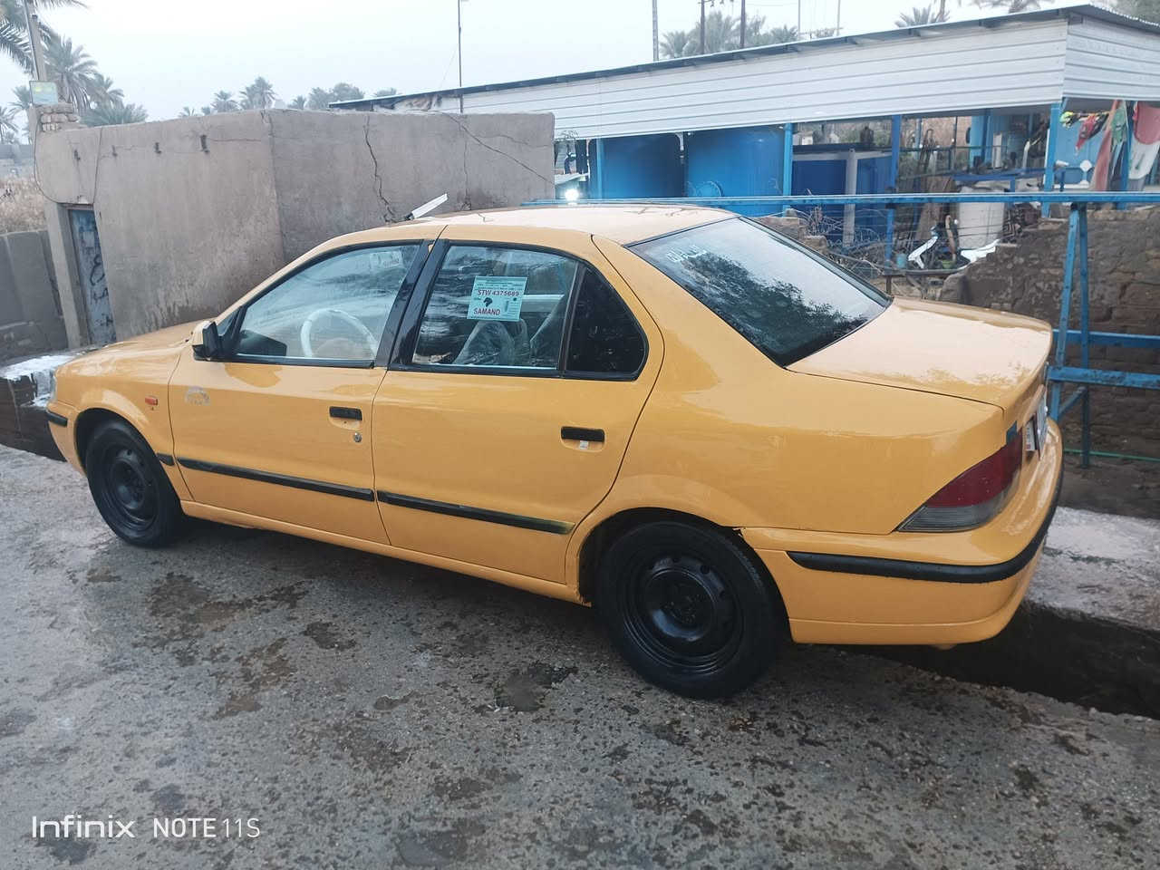 السلام عليكم سمند البيع مديل 11 مكينه وكير وحداديه جدد سنويه جديد مصفره هيه وغرامات الف مامطلوبه مداور ثاني يوم سعره 26 مكان السياره الدوانيه غماس مراوس اراوس حسب القناعه كفاله من الضربه والتبديل بيه رشات صبغ *********** بي واتساب سياره حلوه وجاهز
