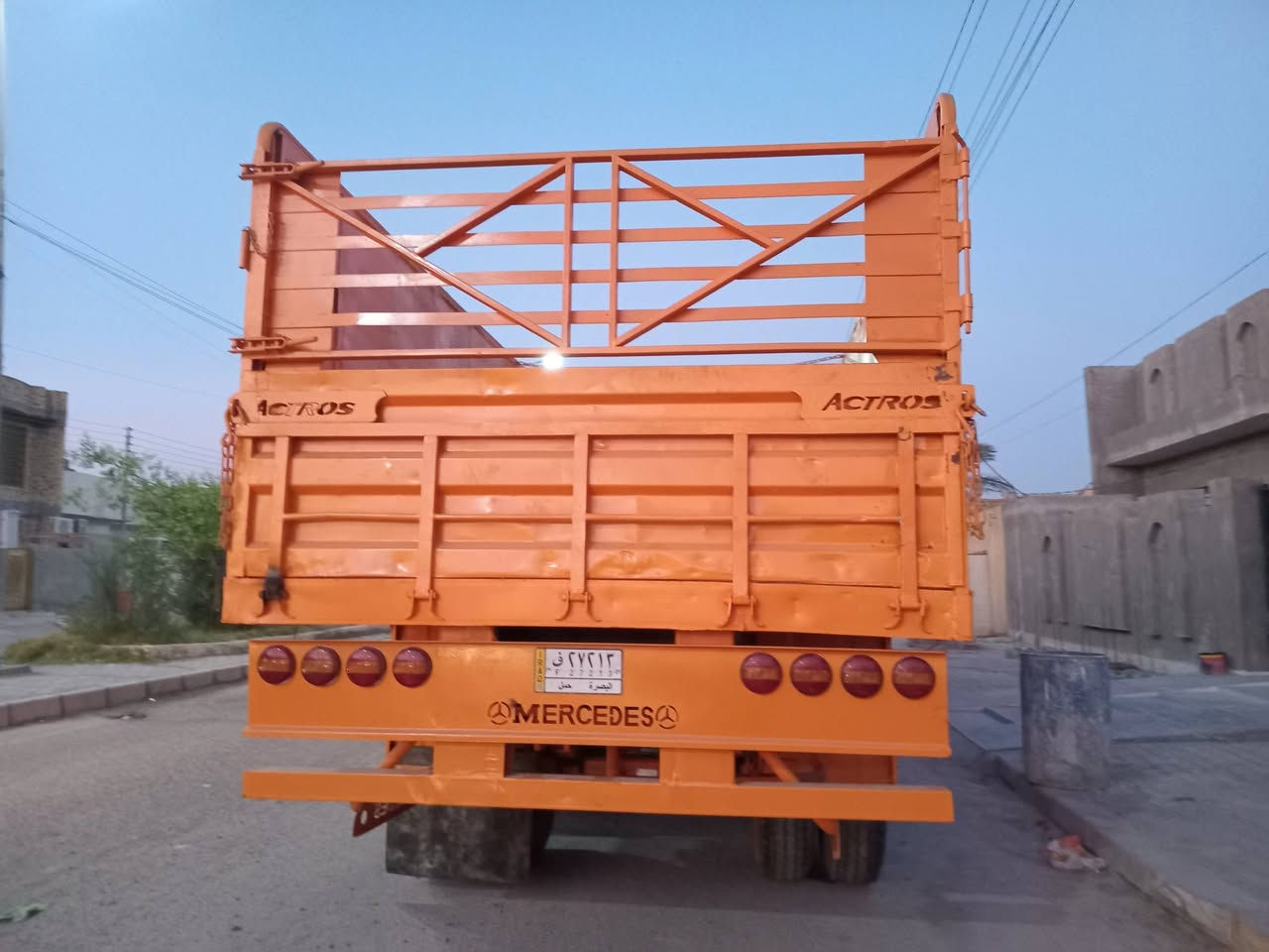 عربه عمل شاصي ١٤شريط صيني ٣محاور طخم تاير ميسان ***********
