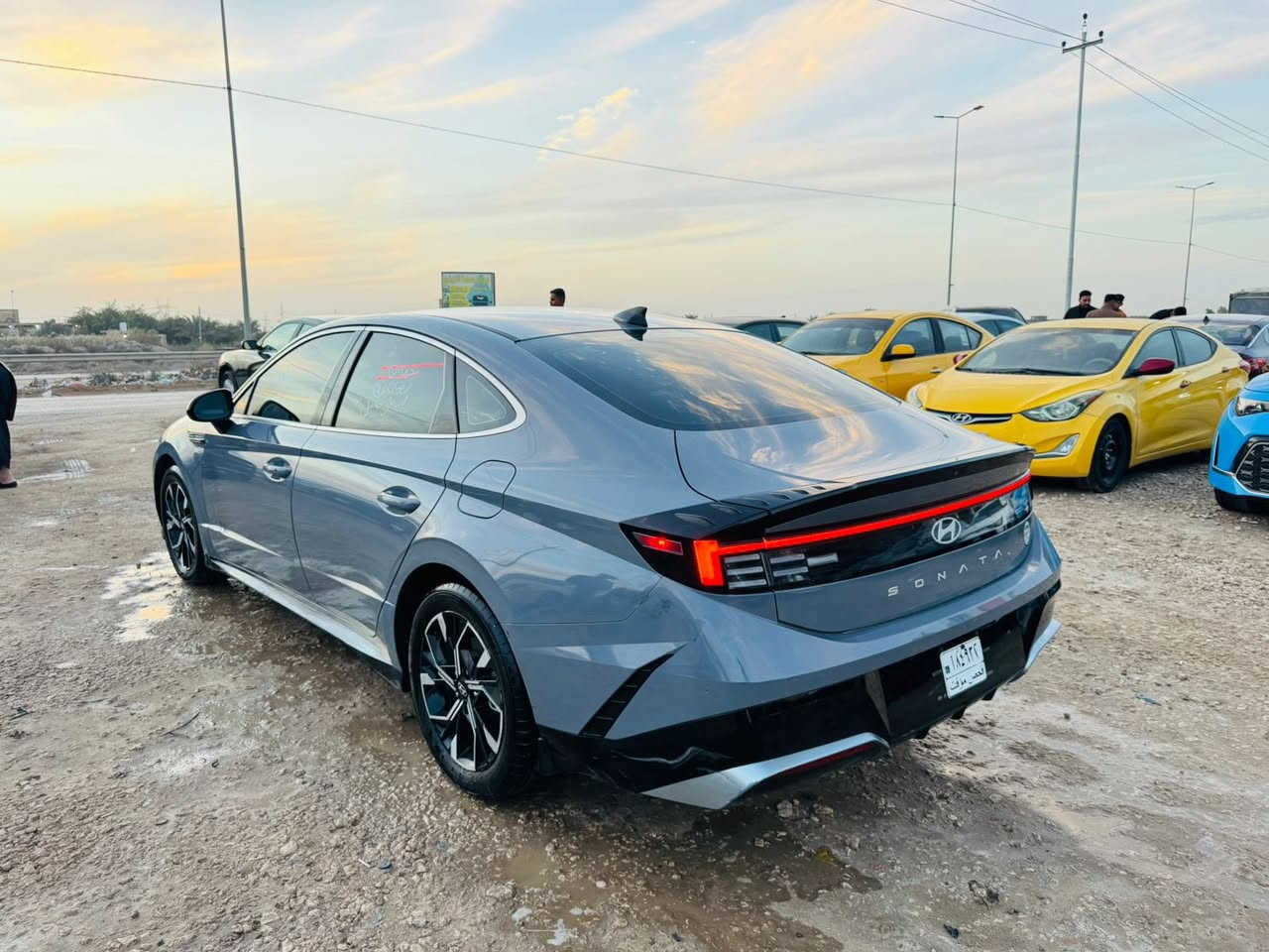 هونداي سوناتا 2024 
رقم شهداء قادسيه وكاله بسم المشتري 
الضرر صبغ جاملغ امامي فقط بدون تبديل بدون ارباك 
مواصفات وضحه بل صور 
محرك 2.500 
السعر 195 $
التواصل وات ساب 
***********
