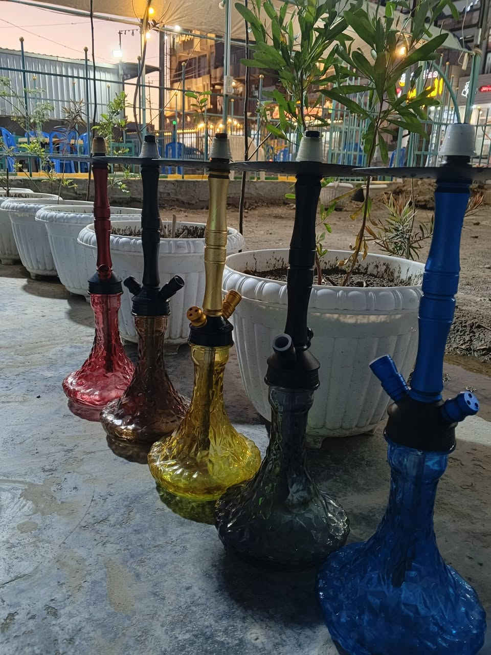 السلام عليكم 
نراكيل للبيع
 جديدة ما مستعملات 
العدد 15 أو مفرد عادي
سعر وحده 18 الف 

***********
