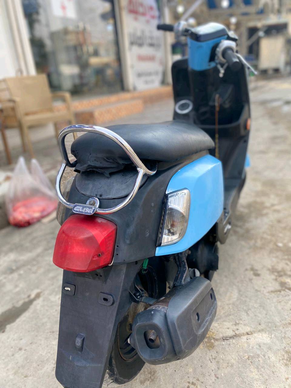 دراجة بوليس مكينة خرسة شلعة ومعدل بانزين كلة محسن اتصل ودلل