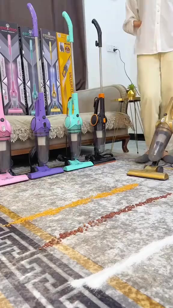 مكنسه عاموديه + فلتر هدية مع كل مكنسة 

—————
✔️ قوة المحرك 600 واط ملف نحاس  
تعمل بواسطة نضام شفط تربو بقوة الاعصار 
✔️ طول الواير ٥ متر تقريبا 
✔️يستخدام الجهاز يدوي للسيارات والقنفات 
✔️ يستخدام الجهاز عامودي لتنظيف السجاد والموكيت والارضيات 
✔️ مع ملحقات 10 تفرعات فرش

***********📞
