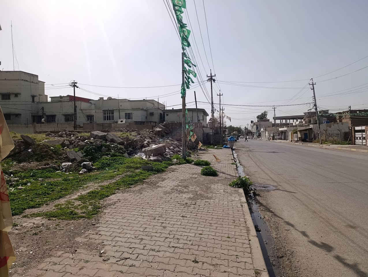 قطعة ارض تجارية 568 متر كركوك ألماس على شارع رئيسي مقر منتوجات نفطي في محكمة بداءة كركوك سعر 426 مليون رقم تلفون ***********
