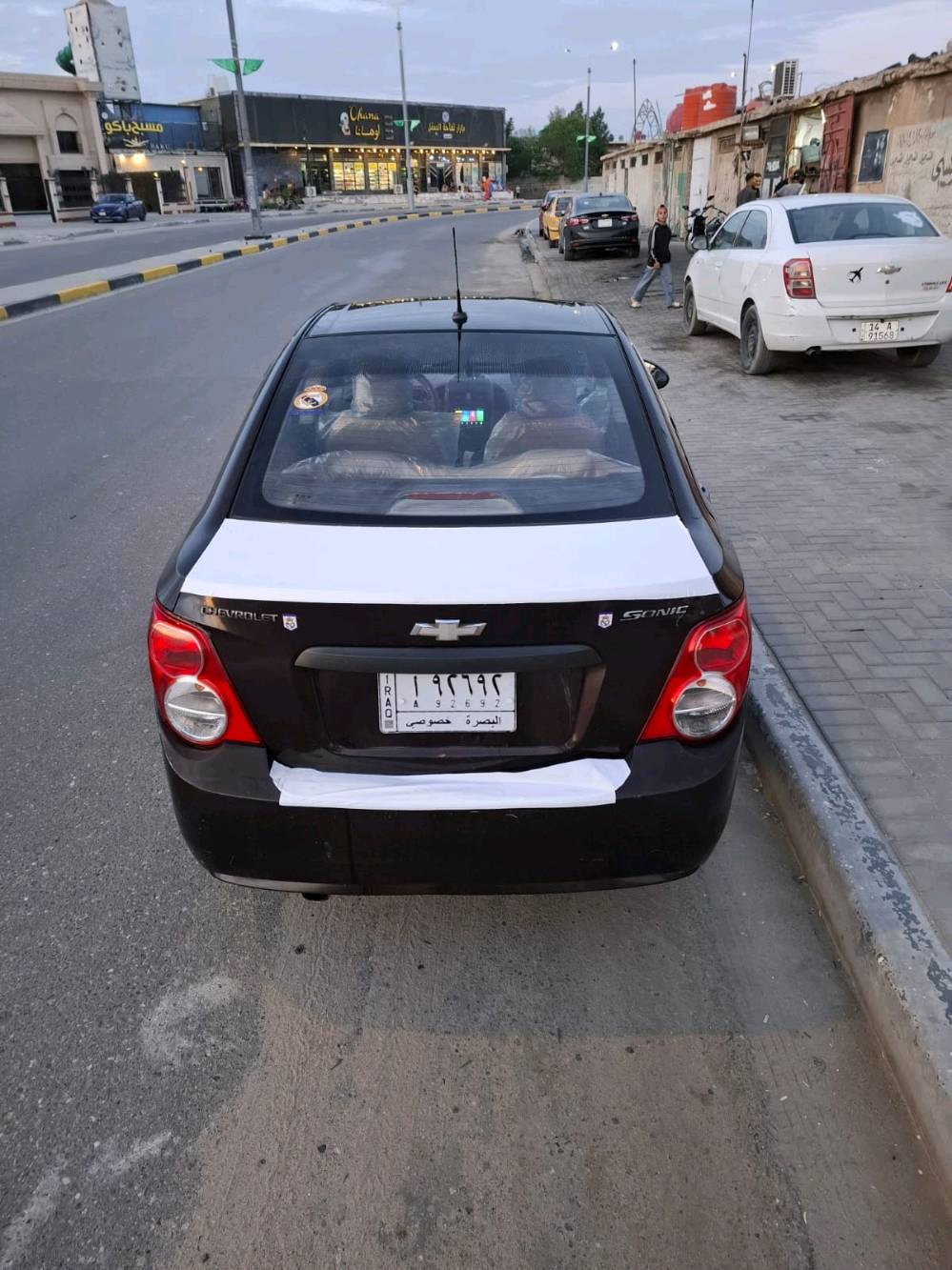 شفروليه سونيك موديل 2014 لون باذنجاني سنويه 26 الشهر التاسع نقصها كمبريسر تبريد سياره نظيفه وحلوه وعلى ايدي العنوان بصره المعقل$68


