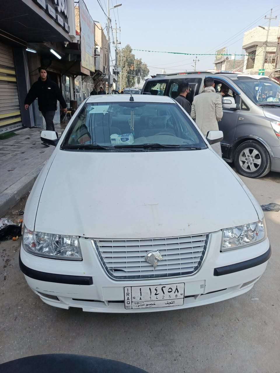 سمند موديل ١٢ للبيع
مكينه كير حداديه خير من الله
بيها جاملغات أمامي مبدلات 
بيها منظومة غاز شغاله
مداور شوكت ما يعجبك
مكان السياره نجف أبو صخير 
السعر ٣٨ قفل 
اتصال واتس آب فقط ***********
