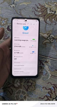تكنو كامون ٤٠ برو 5G • ٢٥٦ • شاشة مبدلة