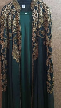 قفطان قطعتين • ٣ اكس لارج • تطريز يدوي