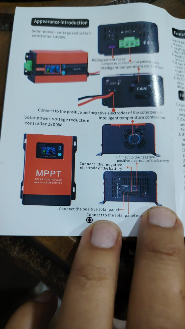 السلام عليكم ورحمة الله وبركاته
المنتج الجديد 
▶️منظم شحن شمسيmppt 60A امبير◀️
🚥يعمل على جميع الانظمة 12/24/36/48 فولت
🚥فولتية الدخول من الالواح 145 فولت
🚥يعمل على جميع انواع البطاريات GEL/AGM/FLD/LiFePo4
🚥التجهيز جملة و مفرد
📩للحجز و الاستفسار مراسلة الصفحة او الاتصال على ***********
📲تتوفر خدمة واتس اب
🚥تتوفر خدمة توصيل لكافة محافظات العراق🇮🇶
