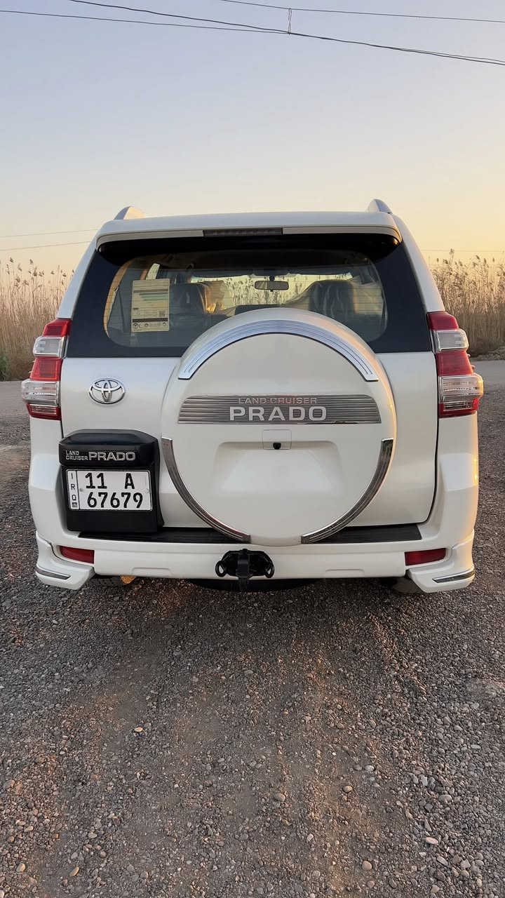 السلام عليكم.برادو 2010 محدث 17 خليجي 
رقم بغداد انكليزي
مكينة 4سلندر 2700 
فور ويل 
تحكمات ستيرن 
مري شفط 
ثلاجة 
لايت زنون اصلي 
شاشة وكامرة
مكينة وكير مكفولات
دبل سبير 
3قطع تبريد
وباقي مواصفات لبرادو معروفة.
بيهة صبغ نص الجاملغ الخلفي اثر خدش السيارة احلى من الصور 
سيارة بسمي تحويل ثاني يوم العنوان بغداد البياع 

الهاتف بي واتساب ***********

السعر 215 وبيهة مجال بسيط
