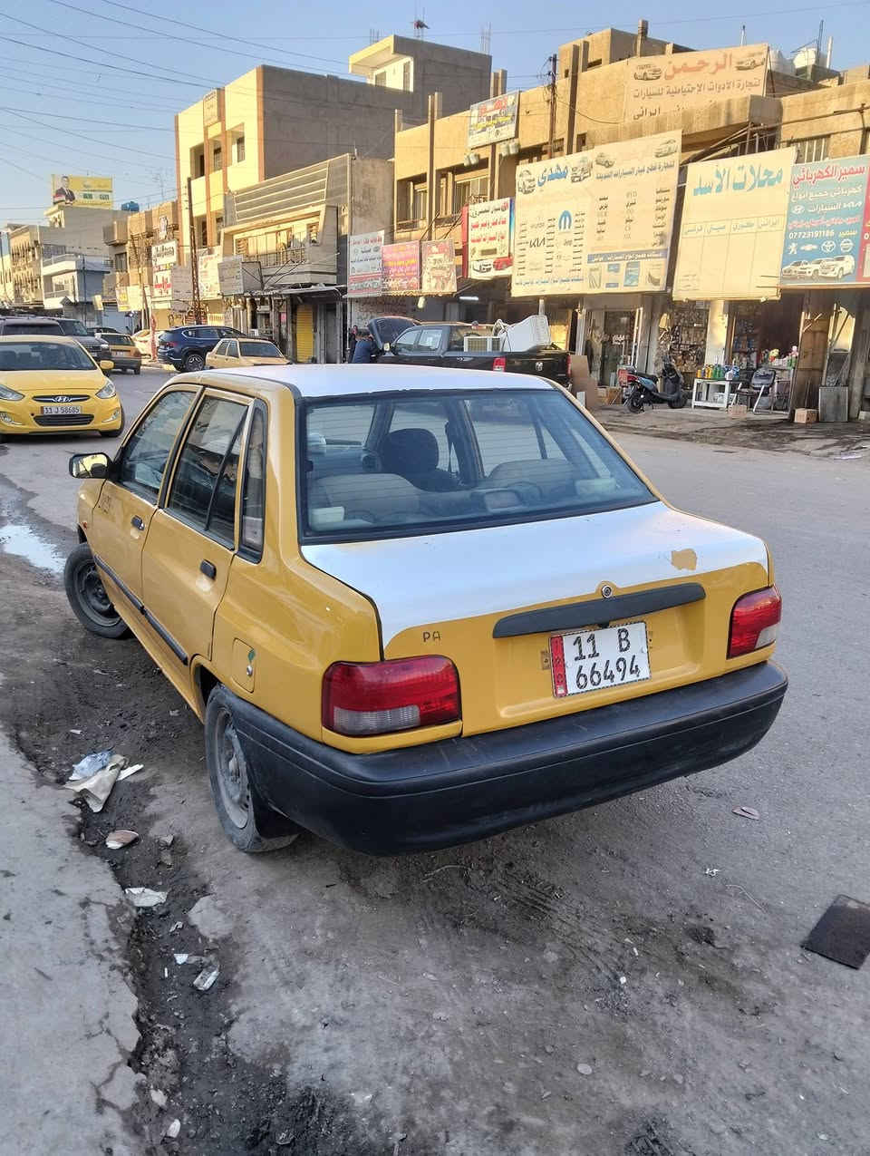 سايبا 12 للبيع كير مكينه خير من الله السيارة جاهزة مصروف عليها لايت زنون ابيض حدادة كهربائيات كلها شغاله تدفئه بس تبريد ميشتغل سعر 28 وبيها مجال ***********
