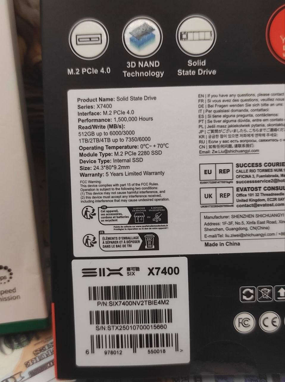 هارد 
m.2
  ssd 2 tb 
شباب انطوني سعر وبالعافية


**إذا كنت صاحب هذا الإعلان وتريد حذفه لأي سبب، رجاءا أرسل رسالة إلى الدعم الفني**