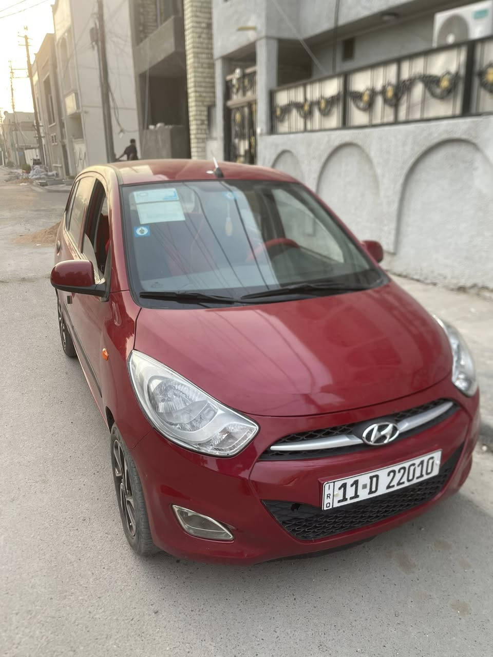 السلام عليكم 

✨🚗 للبيع هيونداي i10 – أنيقة، اقتصادية، وجاهزة فورًا 🚗✨

🚘 النوع: هيونداي i10

🔺سنة الصنع: 2015

🔺الحالة: نظيفة جدًا عدا صبغ بنيد و دعامية فقط

🔺بدون أي نواقص وعليها ادامه كامله من دهن و صدر امامي خلفي كله كفاله و جديد 

🔺ماشيه 116 الف

السعر 88 وبيها مجال قليل

📍 الموقع بغداد حي الإعلام

📞 رقم التواصل ***********
