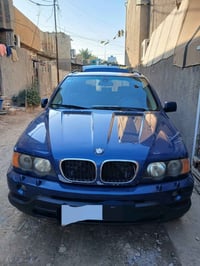 وبركاته سياره BMW X5 موديل 2001 رقم بغداد  بسمي رقم جديد وهز جديدة موا...