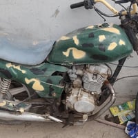 دراجه جني  للبيع شغال نقص كابريته والتاير بنجر سعره 130الف مكلف بنشر  ...