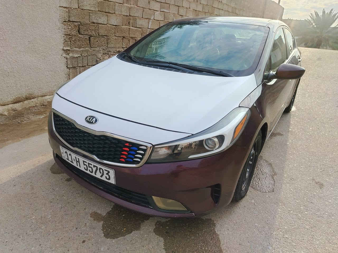 السلام عليكم
سيارة فورتي موديل 2017 
السعر ١١٨
الموقع ديالئ جديده الشط 
اتصال ع هذا الرقم ***********
