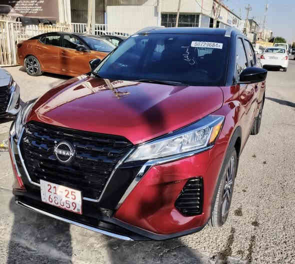 *تحية طيبة لجميع المتابعين *
****السعر 145 ورقة ****
للبيع نيسان كيكس. 
موديل 2024. 
مواصفات SV
السيارة ماشية  الف فقط يعني زيرو👌
رقم الشاصي 3N1CP5CV8RL560879
محرك 1600 اربعة سلندر. 
اللون ماروني وسقف اسود ابلادي. 

المواصفات SV
دخول ذكي. 
بصمة تشغيل وتشغيل عن بعد. 
رادار امامي و رادارات جوانب. 
حساسات خلفية وتوقف ذاتي. 
كاميرا خلفية وتحديد مسار. 
فول تحكم استيرن. 
نقطة عمياء. 
هاند بريك بصمة. 
ومواصفات اخرى كثيرة. 

الضرر. 
تبديل كير السيارة. 

السيارة بدون صبغ* كل قطع السيارة ابلادي وايضا ً لايتات السيارة ابلادي. صور الحادث وتقرير السونار مرفقة في الاعلان. 

السيارة كاتي تترقم شمال العراق
أربيل * سليمانية *دهوك. 

للاستفسار اكثر عن السيارة يرجى مراجعة معرض المربد لتجارة السيارات. او الاتصال على الرقم 
***********
