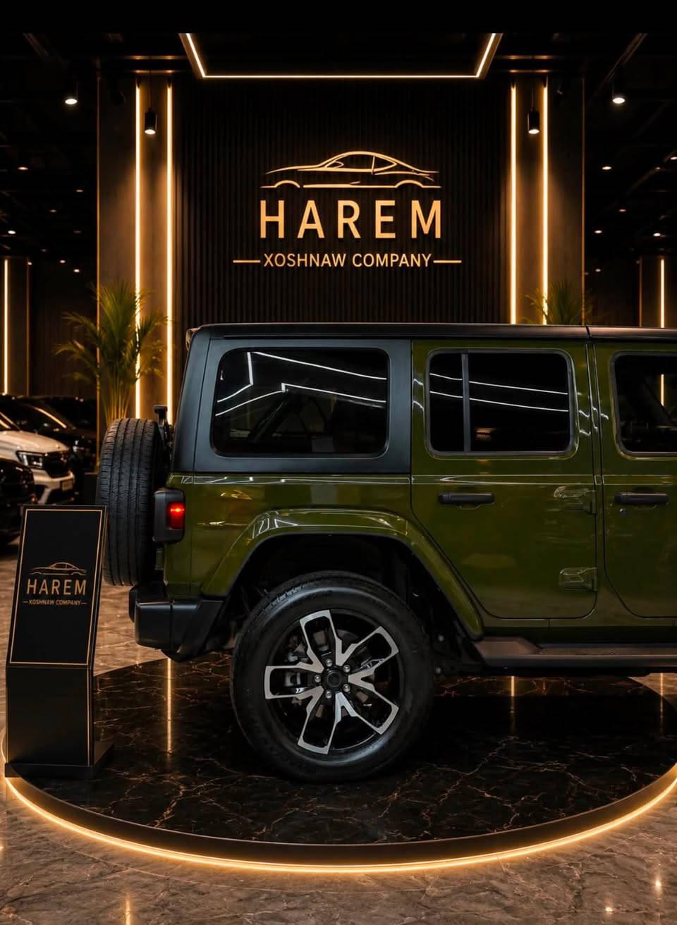 Jeep wrangler 4XE 2024
ضرر :جاملغ خلفي صبغ بدون ارباك بدون دواخيل

18 الف ماشي

تترقم شيمالي فقط 

سيارة هايبرد 4 سلندر 

سعر بدون رقم 295💰 

مكان اربيل

الاستفسارات اكثر 📞

***********
