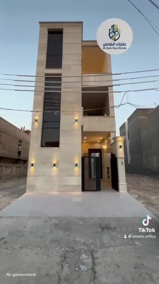 #حي_الجامعة
#للبيع_دار_حديث
للبيع دار حديث واجهة 5*30= 150 متر
يحتوي على وحدتين سكنيه كل وحده
غرفتين نوم وصاله ومطبخ وخدمات عدد اثنين
للأستفسار
***********
***********
#مكتب_الضاحي_للعقار
#ترويج_بيع_ايجار

