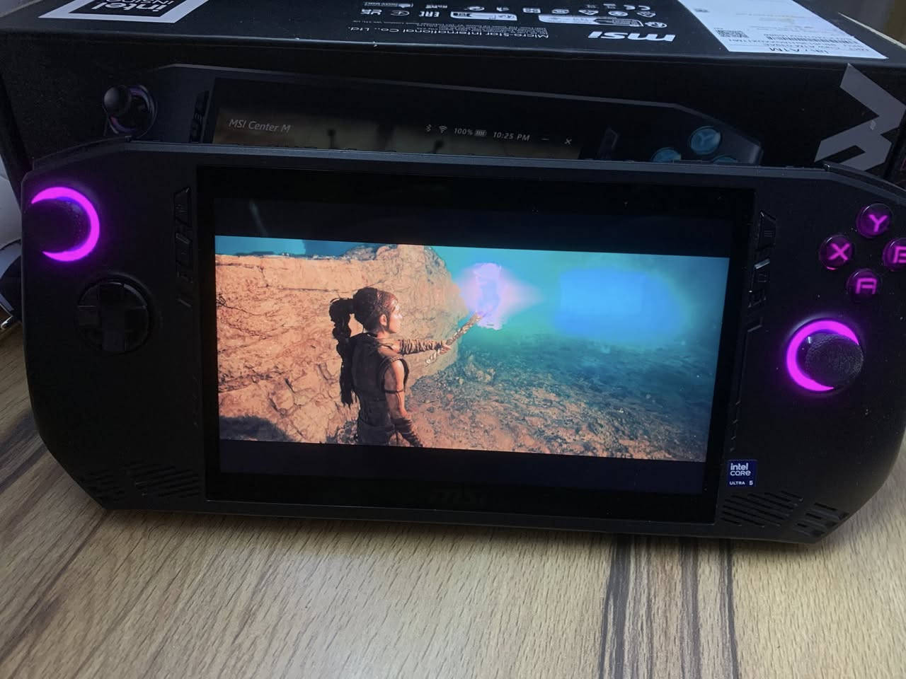 السلام عليكم ووحمه الله
كونسول الكيمنك المحمول Msi Claw A1m
جهاز نضافه حلوه بدون خلل او اي ملاحضه مضمون
بمواصفات
شاشه حجم ٨ انش بمعدل تحديث ١٤٤هرتز
معالج Ultra 5H الجيل الخامس عشر فئه H الكيمنك الثقيل
كرت الشاشه Intel ARC افضل كروت انتل للكيمنك
هارد ٥١٢ كيكا
رامات ١٦ كيكا نوع LPDDR5 
الجهاز اكيد فول كيمنك و بامكانيه تشغيل كافه الهندسيات او المونتاج 
السعر ٤٤٥ الف فقط
بغداد وبوجود 🚚 
تواصل***********
