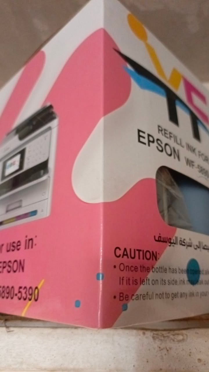 طابعه ابسون للبيع  #السعر ٦٦٠ رقم واحد صور اش دي طباعة ملازم استنساخ وطباعة ‏‪***********‬‏
الطابعه ومعها هديا باكيت احبار الاصلي الي سعرو ٥٠ هديا معى الطابعه
