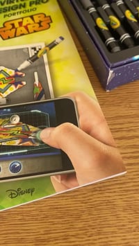 Crayola ستار وورز • تلوين تفاعلي • أقلام خشب وماركر