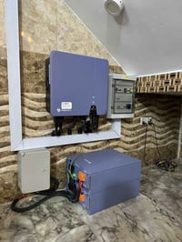 منظومة طاقة شمسية • بغداد الحبيبيه • انفرتر 6k