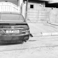 تويوتا اريون صالون موديل 2008 رقم سليمانيه لون اسود  07729677959   ناش...