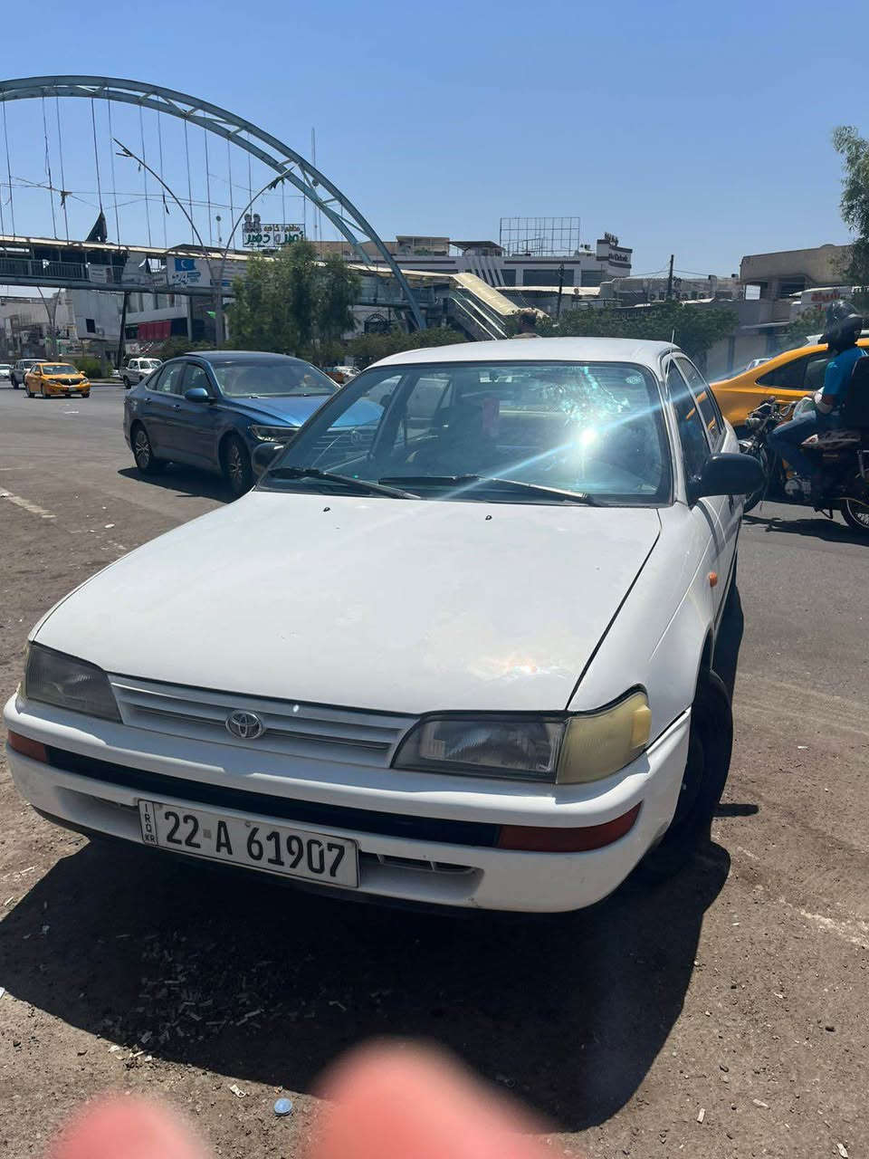 كورله موديل 1997 ستير بلادي بدون تحوير كير اوتماتيك بلادي  سياره حلوه وجاهزه بسمي سنويه ورقم جديدي دفتر بانزين بيه سياره مصبوغه حزام فقط لجماليه كير محرك تبريد ابشرط سعره 65 وبي مجال قليل اي استفسار اتصل *********** كركوك, العراق
