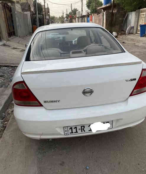 نيسان سني 2008
رقم بغداد الماني
تبريد ✅
تدفئه ✅
تايرات✅
درايم شفتات جديده ✅
صدر جديد✅
بيهه شويه صبغ ب الجاملغات الاماميه كل جاملغ بيه شبر وبيهه خشم البنيد معدل
السياره ماناقصهه شي 
مكان السياره بغداد الدوره
***********

السعر٨٧
