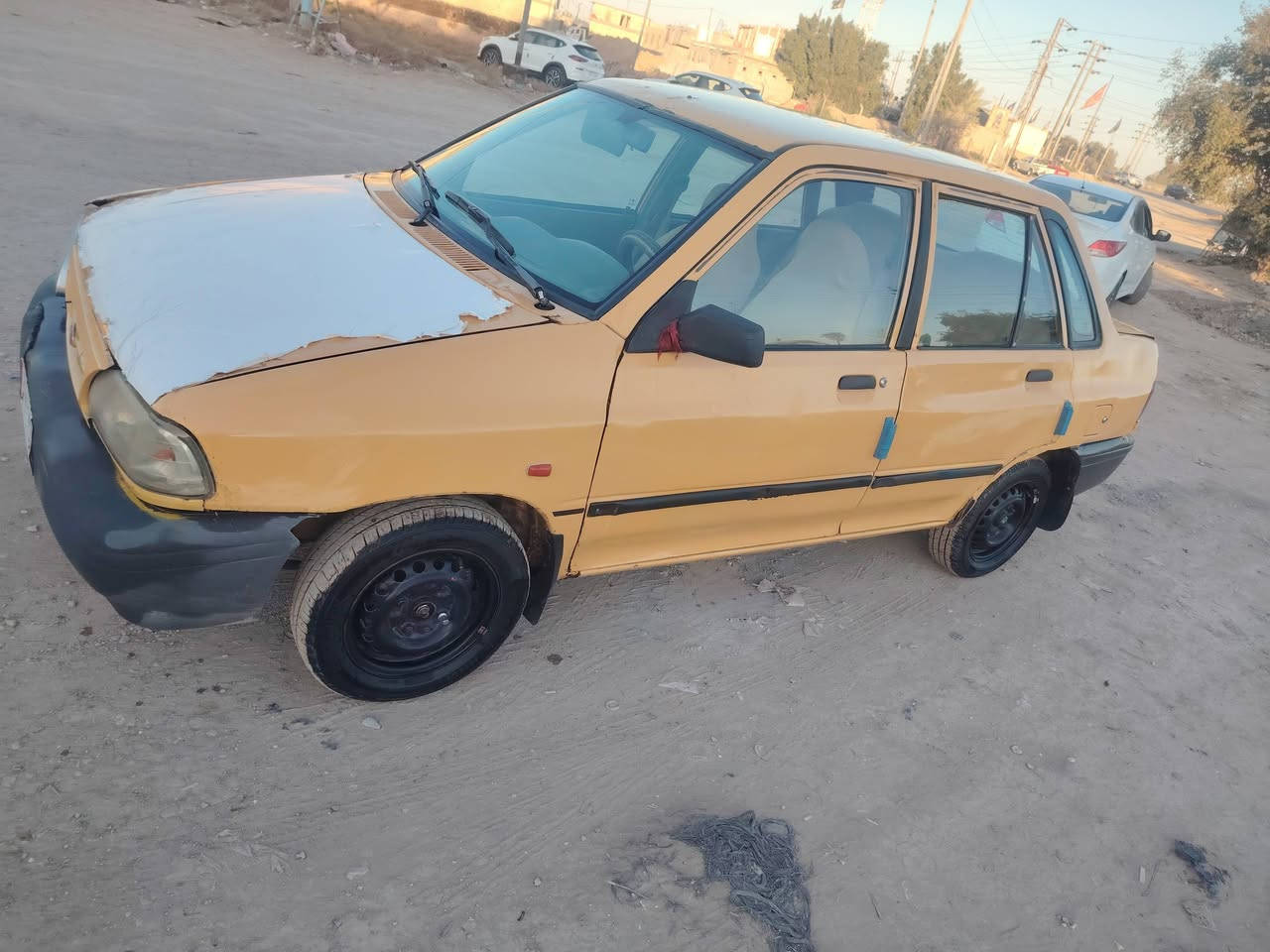 سلام عليكم سايبه مديل 12 مكينه بيه بخار وكير تمام رقمه بغداد ألماني كهربائيات شغاله تخم تاير جديد رقم راعيه عدي بس ماتعهد بتحويل سعر 14 وبيه مجال للاستفسار لاتصال *********** مكاني ديوانيه
